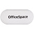 Ластик OfficeSpace овальный белый 60*28*12