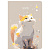 Обложка на паспорт ПВХ Shiny Kitty