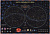 Карта Звездное небо планеты 101*69 КН003