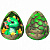 Игрушка антистресс 25см яйцо дракона зеленый 330035
