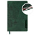 Ежедневник 2026г А5 176л Наппа зеленый кожзам тиснение Орёл 70248