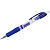 Ручка авто гел Синяя 0,7мм Ceo Jell Crown резин держатель