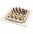 Шахматы, шашки, нарды деревянные поле 29 см фигуры из дерева ИН-8066