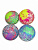 Мяч Детский 22см флуоресцентный Moby Космос в ассорт 649200