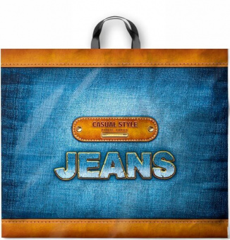 Пакет Кэжуал Jeans 60*50/70 пвд петля