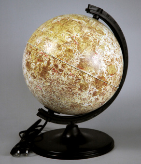 Глобус 210 мм Луны с подсветкой К012100210