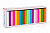 Плашки деревянные Цветные 28 дет